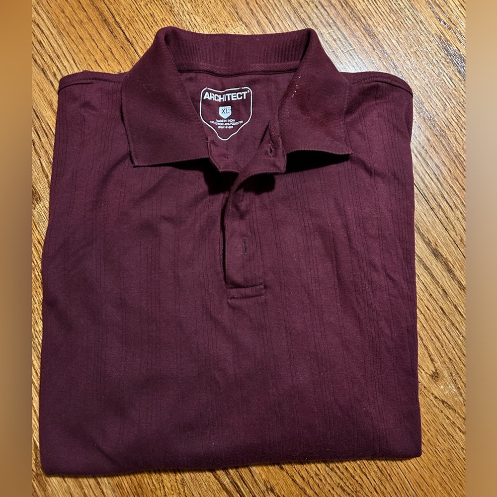 Men’s long sleeve polo shirt
